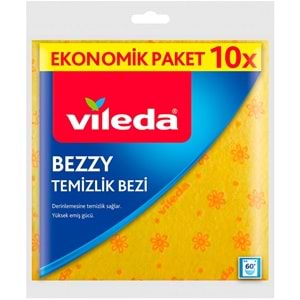 Vileda Bezzy Temizlik - Mutfak Bezi Sarı (İç Adet 10 Lu Pk) Ekonomik Pk