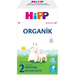 Hipp Organik Keçi Sütü Bazlı Devam Sütü 400GR No:2 (6.Aydan İtibaren) (6 Lı Set)
