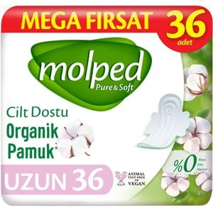 Molped Pure&Soft Hijyenik Ped Uzun 216 (6PK*36) Adet Mega Pk